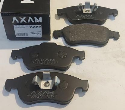 DİSK BALATA ÖN AX-02-03-01-4012 FLUENCE (10-) MEGANE-III (09-) DUSTER 1.5 DCI resmi