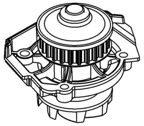 SU POMPASI AYBAY 541 PALİO WEEKEND DOBLO 1.4 1.2İ-8V 1.2İ 8V MPI resmi