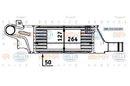 TURBO RADYATÖRÜ CI57000P 8ML376723201 CORSA-C 1.7CDTI resmi