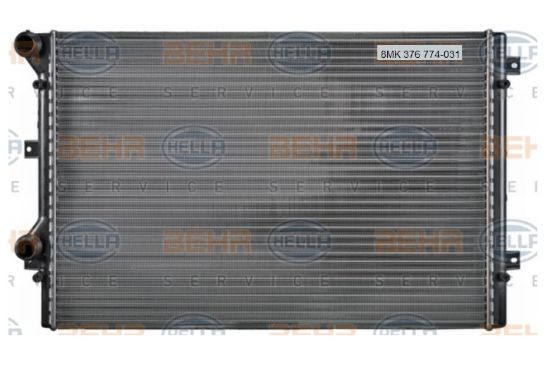 RADYATÖR CR1538000S 8MK376774031 A3 GOLF-V JETTA-IV TOURAN 1.4TSİ 1.9 TD 2.0TSİ resmi