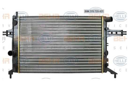 RADYATÖR CR637000S 8MK376720421 ASTRA-G (X16XEL) 1.6 16V KLİMASIZ resmi