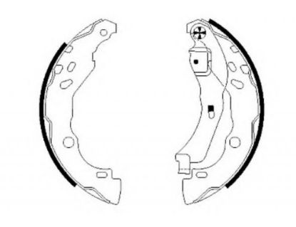 PABUÇLU BALATA 610345 CLIO III YM (362459B) resmi