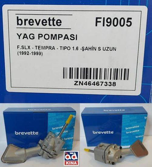 YAĞ POMPASI FI9005 SLX TEMPRA TIPO 1.6 ŞAHİN S UZUN resmi