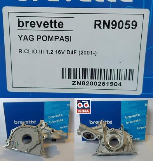 YAĞ POMPASI RN9059 CLIO-III 1.2 16V D4F resmi