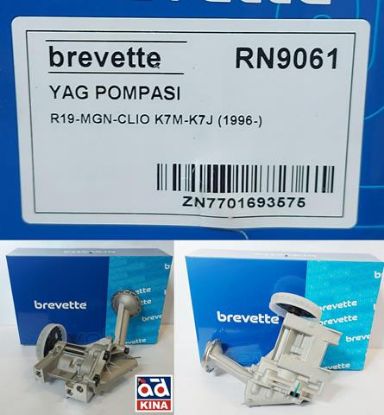 YAĞ POMPASI RN9061 R19 MEGANE CLIO K7M K7J resmi