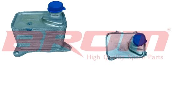 YAĞ SOĞUTUCUSU A3-A4-A5-A6-A8-Q3-Q5-Q7-IBIZA IV-LEON-OCTAVIA III-ARTEON-GOLF VI resmi