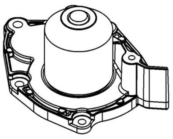 SU POMPASI CRX811 EL811 TRAFİK-II 1.9 LAGUNA VIVARO F9Q resmi