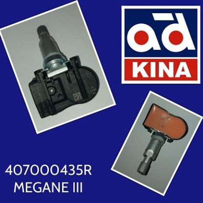 LASTİK BASINÇ SENSÖRÜ 407000435R MEGANE III FLUENCE ORJİNAL resmi