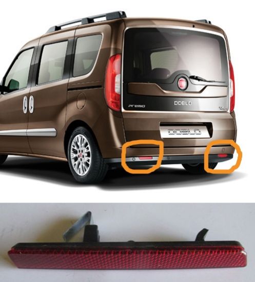 TAMPON REFLEKTÖRÜ ARKA SAĞ DK1811 DOBLO III YENİ MODEL resmi