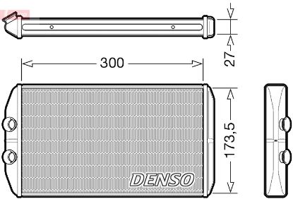 KALORİFER RADYATÖRÜ DRR12008 IVECO DAILY (14>) resmi