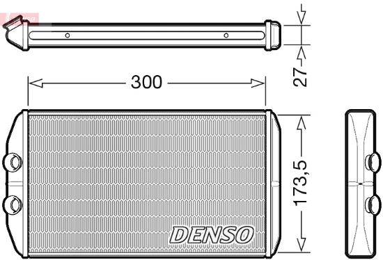 KALORİFER RADYATÖRÜ DRR12008 IVECO DAILY (14>) resmi