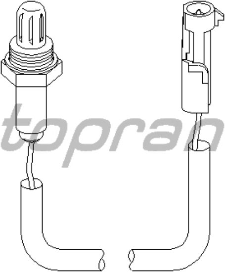 OKSİJEN SENSÖRÜ HKS120035 ACCENT 1.3 1.5 EXCEL ASTRA-F ASTRA-G HB CORSA-B VECTRA resmi