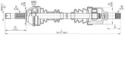 AKS KOMPLE SOL AKS0234 (AKS0086) JUMPER DUCATO BOXER 14Q 26,0MM resmi
