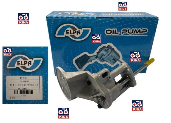 YAĞ POMPASI EL751 R9 R11 R19 CLIO TWINGO 1.4 resmi