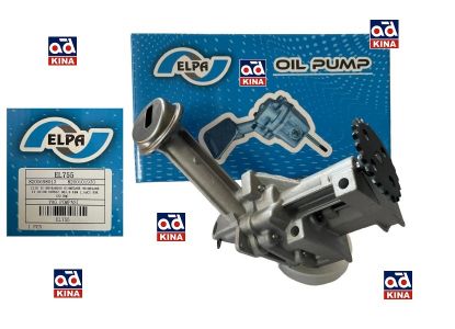 YAĞ POMPASI EL755 CLIO II 98>KANGOO 01>MEGANE 96>MEGANE II 02>08 SCENIC 961.6 K4 resmi