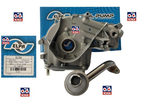 YAĞ POMPASI EL761 ALBEA PALIO PUNTO BRAVA BRAVO I STILO SIENA resmi