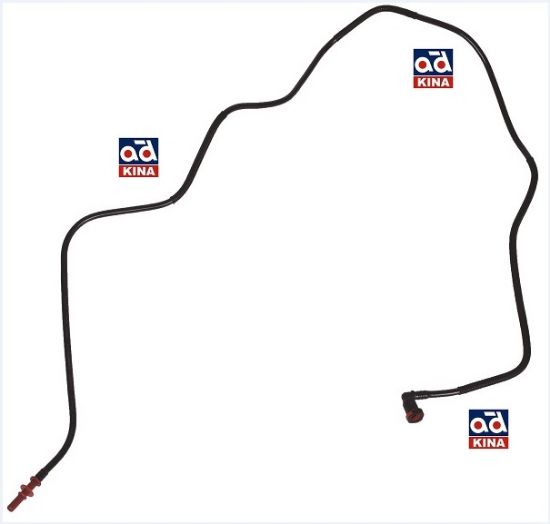 MAZOT FİLTRE GERİ DÖNÜŞ HORTUMU 1062012 TRAFIC II 1.9 VIVARO-A 1.9 CDTI resmi