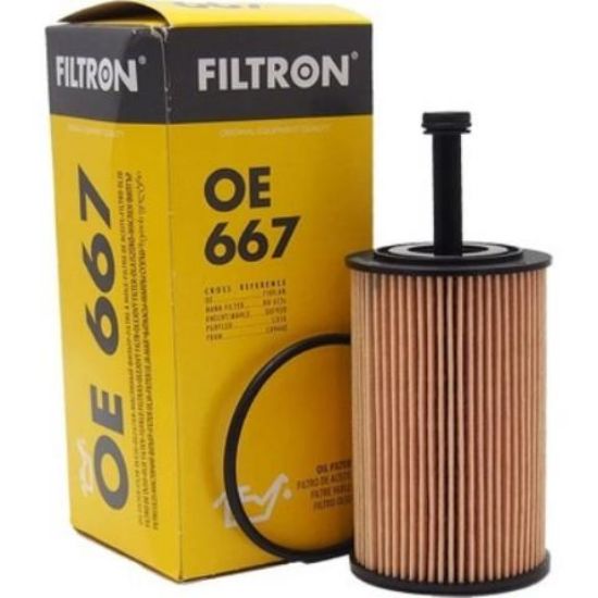 YAĞ FİLTRESİ OE667 C3 (02-) 1.4İ 1.6İ P206 (01-) P307 1.6 resmi