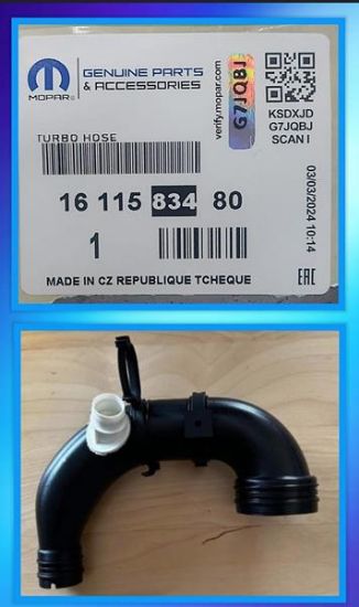 TURBO BORUSU GRANDE PUNTO EVO DOBLO LINEA 1.3MJET 1611583480 resmi