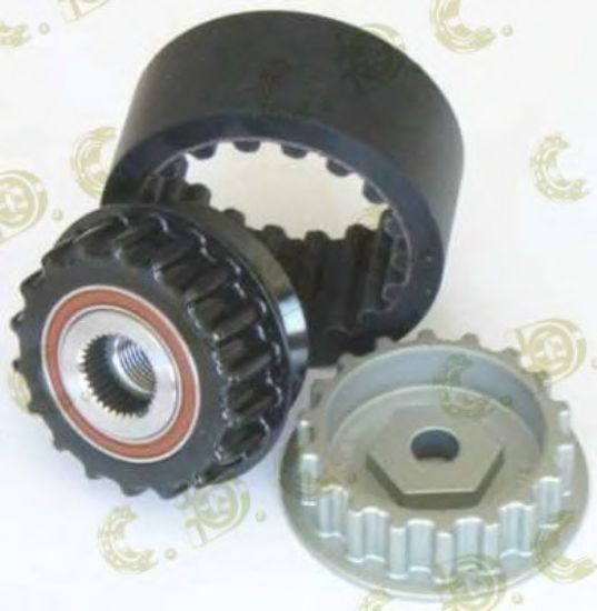 KLİMA KAYIŞ VE DİŞLİSİ SETİ K01EG1 VW T5 resmi