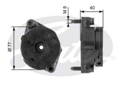 GERGİ KÜTÜĞÜ T38345 CORDOBA 1.9 TDI IBIZA TOLEDO (93-99) CADDY (96-04) resmi