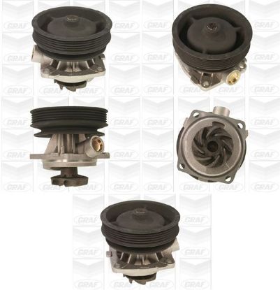 SU POMPASI PA552 TEMPRA 1.6İE 8V ÇİFT KASNAK HİDROLİK resmi