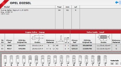 SİBOP GAYDI G0133 IN-8 EX-8 ASTRA 1.9 CDTI resmi