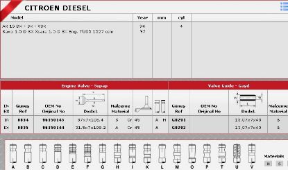SİBOP GAYDI G0291 IN 4 EX 4 SAXO 1.5D 8V resmi
