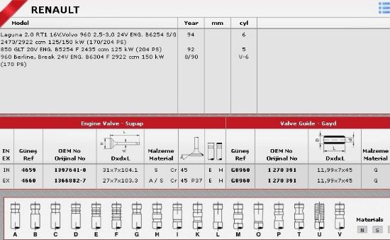 SİBOP GAYDI G0960 LAGUNA 2.0 16V resmi