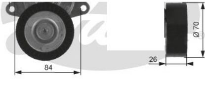 GERGİ RULMANI 533001710 SPRINTER 2 3 VITO VIANO 111-115 CDI W203 E220CDİ resmi