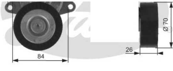 GERGİ RULMANI 533001710 SPRINTER 2 3 VITO VIANO 111-115 CDI W203 E220CDİ resmi