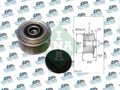 ALTERNATÖR KASNAĞI 535007910 H1 STAREX 2.5 CRDİ 03-07 SORENTO resmi