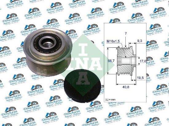 ALTERNATÖR KASNAĞI 535007910 H1 STAREX 2.5 CRDİ 03-07 SORENTO resmi