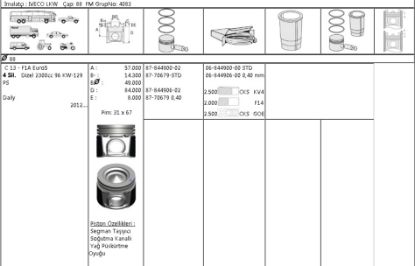 MOTOR SEGMANI 684490000 STD DUCATO (14-) 2.3 JTD EURO5 130PS resmi