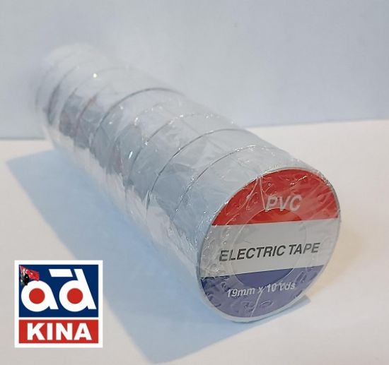 BEYAZ İZOLE ELEKTRİK BANDI 19mm 10YDS resmi