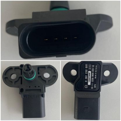 MAP BASINÇ SENSÖRÜ 036906051G GOLF-V JETTA PASSAT (06-10) (BOSCH:0261230081) resmi