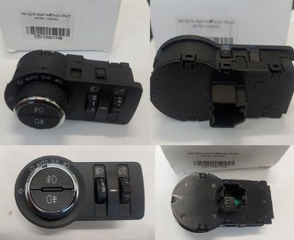 FAR AÇMA ANAHTARI 12PİN MANUEL 13301749 AVEO CRUZE ASTRA J resmi