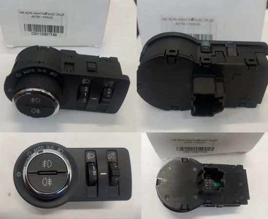 FAR AÇMA ANAHTARI 12PİN MANUEL 13301749 AVEO CRUZE ASTRA J resmi