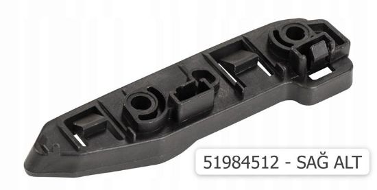 TAMPON BAĞLANTI BRAKETİ ÖN SAĞ ALT EGEA resmi