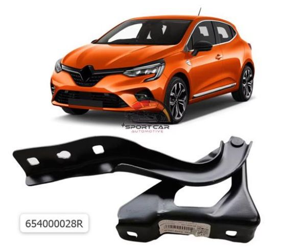 MOTOR KAPUT MENTEŞESİ SAĞ 654000028R CLIO V resmi