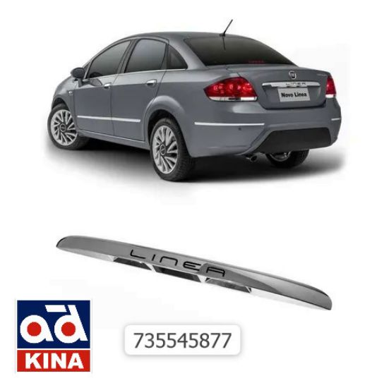 AL16-26-042 BAGAJ ÜST TUTAMAK NİKELAJLI ARKA PLAKA ÜNİTESİ LINEA resmi