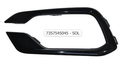 SİS FAR ÇERÇEVESİ SOL SİYAH EGEA 2020-> resmi