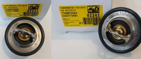 TERMOSTAT 89*C KANGO CLIO MEGANE LAGUNA DUSTER 1.4i-1.6i 16V LOGAN 1.4MPI 92242 resmi