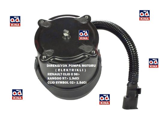 DİREKSİYON POMPA MOTORU ELEKTRİKLİ (TEK) CLIO-II SYMBOL KANGO 1.5DCİ 1.9DCİ resmi