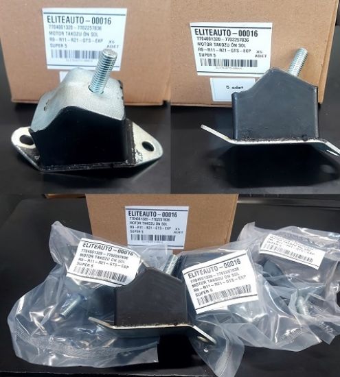 MOTOR TAKOZU ÖN SOL 7704001320 R9 R11 R21 GTS EXPRES SUPER 5 resmi