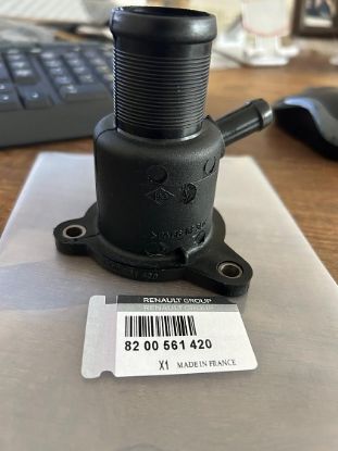 TERMOSTAT YUVASI PLASTİK (BORULU) MEGANE-II 1.4 1.6-16V E7J K4J K7M K4M resmi