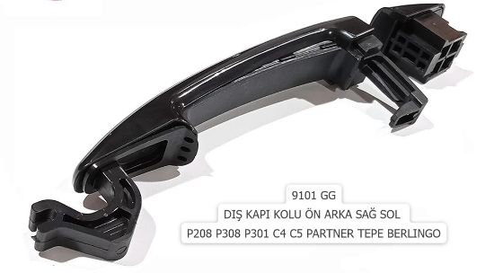 DIŞ KAPI KOLU ÖN ARKA SAĞ SOL FS23193 P208 P308 P301 C4 C5 PARTNER TEPE BERLINGO resmi