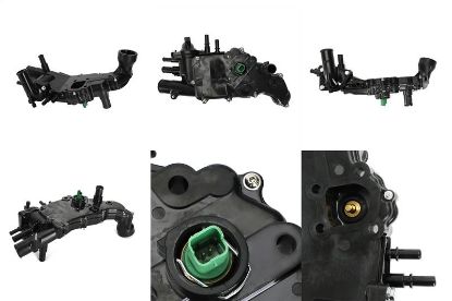 TERMOSTAT KOMPLE MÜŞÜRLÜ 9643211880 2.0 HDI 307 PARTNER C4 C5 XSARA BERLİNGO resmi