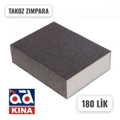 SÜNGER TAKOZ ZIMPARA 98X68X26 P180 KUM resmi