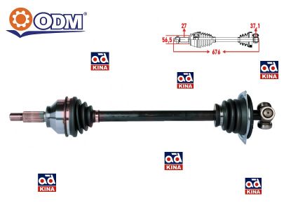 AKS SOL KOMPLE TRAFIC II VİVARO (01>) (27×676) resmi